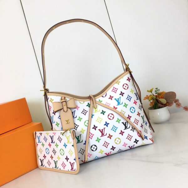 LV x TM CarryAll PM  White  SIZE:29 x 24 x 12 cm