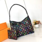 LV x TM CarryAll PM  Black  SIZE:29 x 24 x 12 cm