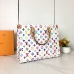 LV x TM On The Go MM  White  SIZE:35 x 27 x 14 cm