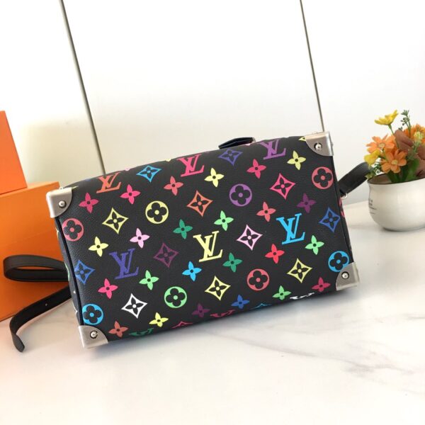 LV x TM Nano Speedy  Black  SIZE:16 x 10 x 7.5cm