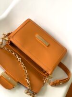 LV  Dauphine Soft MM  Orange SIZE:24 x 17 x 9 cm