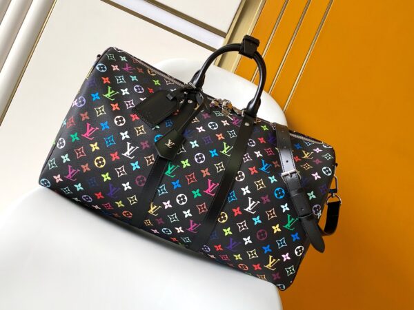 LV x TM Keepall Bandoulière 50    SIZE:50 x 29 x 23 cm